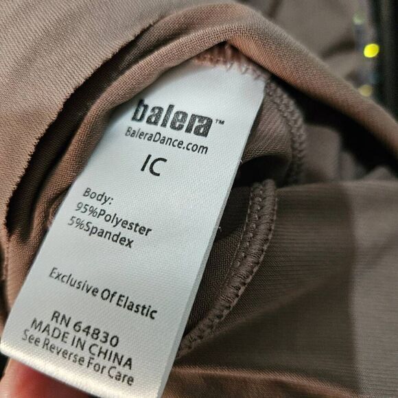 Weissman NWOT child intermediate brown lyrical contemporary costume custom stone - Picture 9 of 9